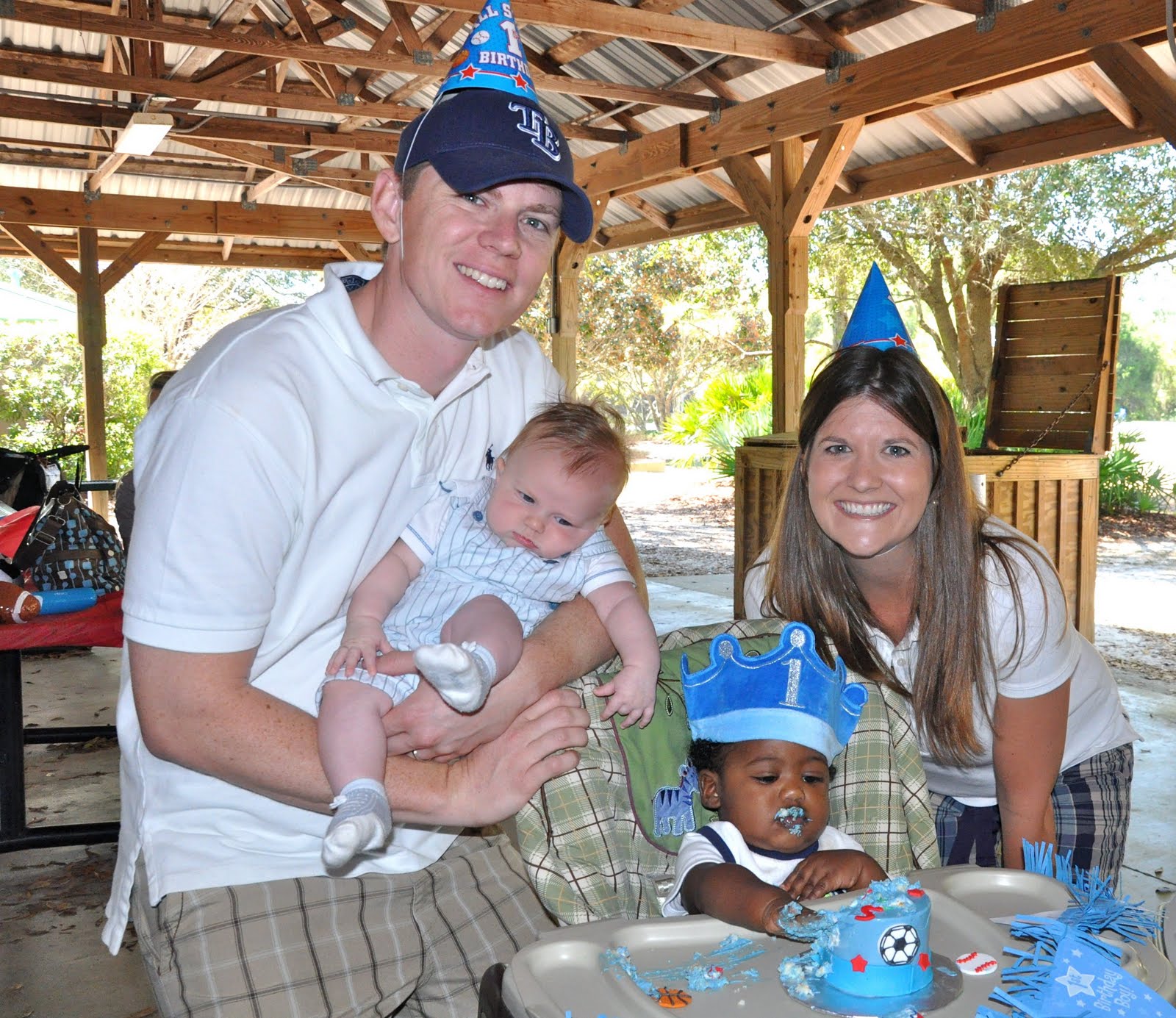 The Fulmer's Story Easton's 1st Birthday Party!