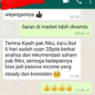 Portofolio Rikopedia dan testimoni member