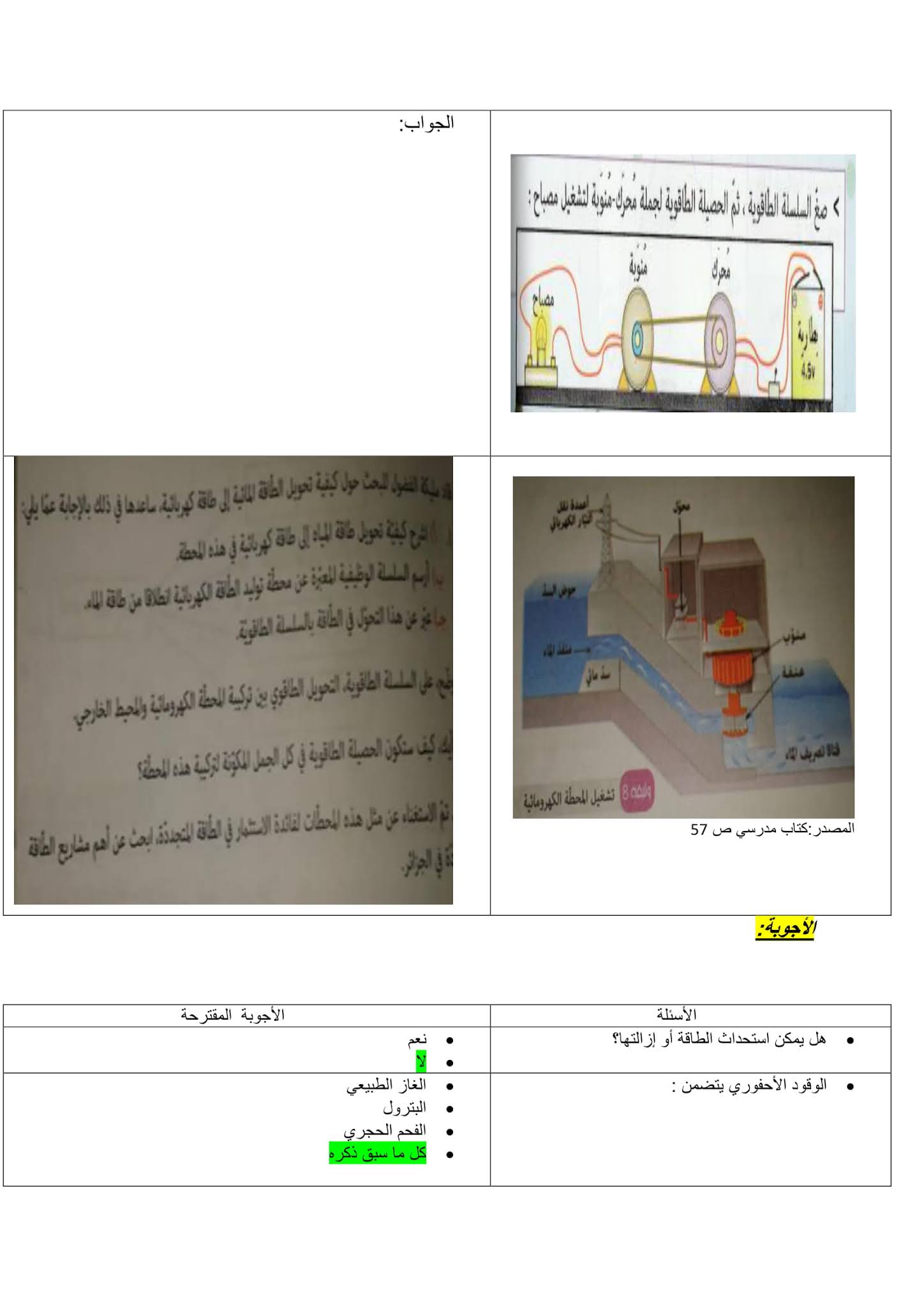 فرض الفيزياء الفصل الثاني للسنة الثالثة متوسط - الجيل الثاني نموذج 2