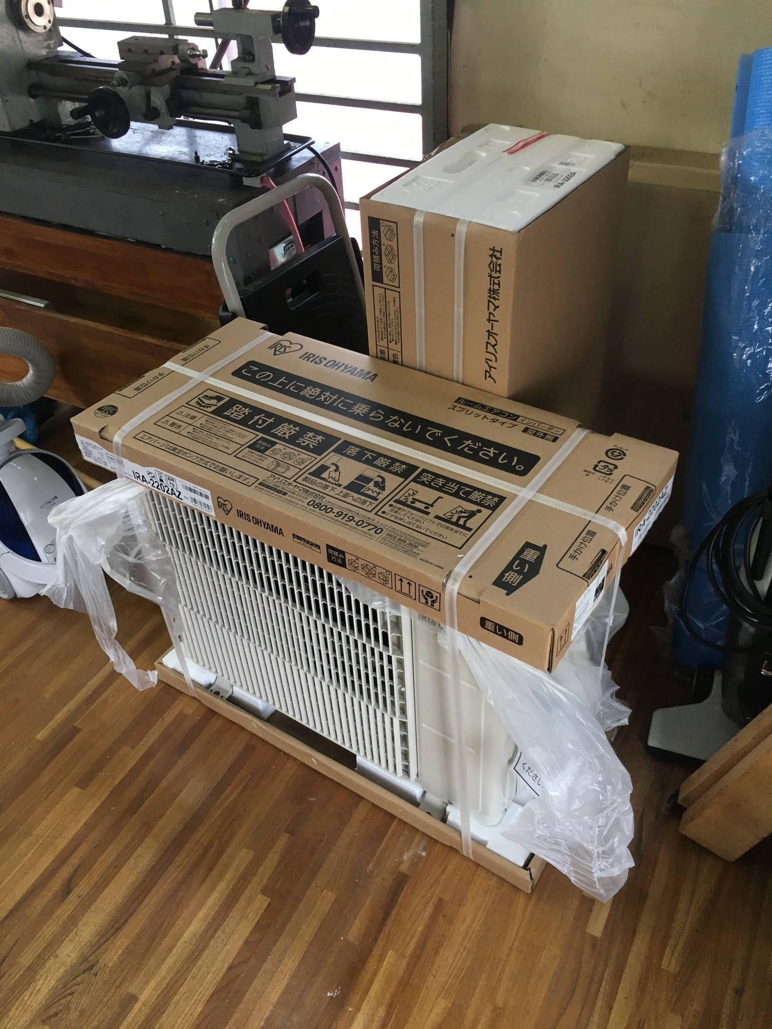 エアコンを取り付けろ！！（前編） 僕らのガレージ