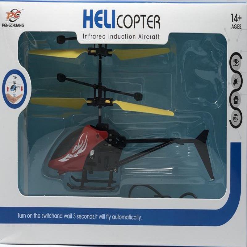 Máy bay Helicopter đồ chơi cao cấp cho bé, chịu va đập mạnh (Màu ngẫu nhiên)