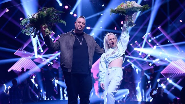 Nano y Ace Wilder tras ganar la primera semifinal del Melodifestivalen (Photo: Stina Stjernkvist/SVT) Nano y Ace Wilder tras ganar la primera semifinal del Melodifestivalen (Photo: Stina Stjernkvist/SVT)