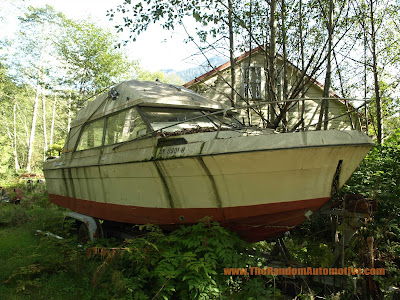 1975 bayliner victoria abaonded alaska rotting in style 