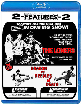 The Loners Dragon Vs Needles Of Death Double Feature Bluray