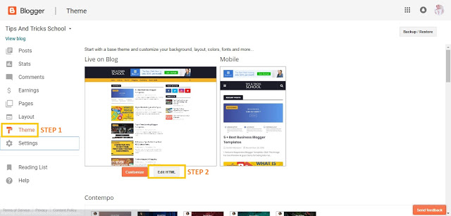 How to Remove Powered by Blogger Attribution from Blogspot How to Remove Powered by Blogger Attribution from Blogspot