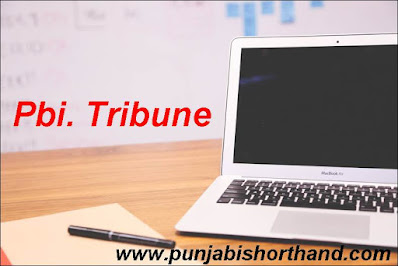 Punjabi Tribune Dictation November  2020