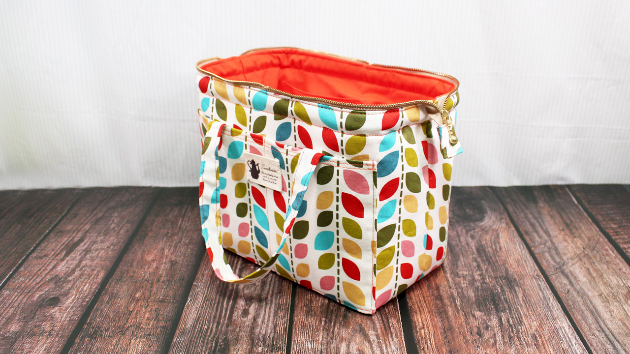 DIY WIRE FRAME TOTE BAG [sewingtimes]