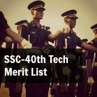 SSC-40th tech merit list 