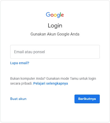 buat akun