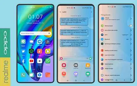 Download Tema One UI Untuk Realme UI dan Oppo ColorOs Fullpack