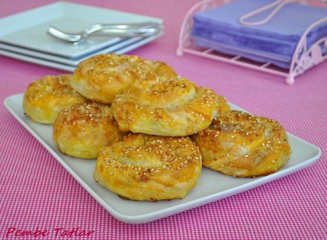 PEYNİRLİ GÜL BÖREĞİ Mutfak Becerilerim