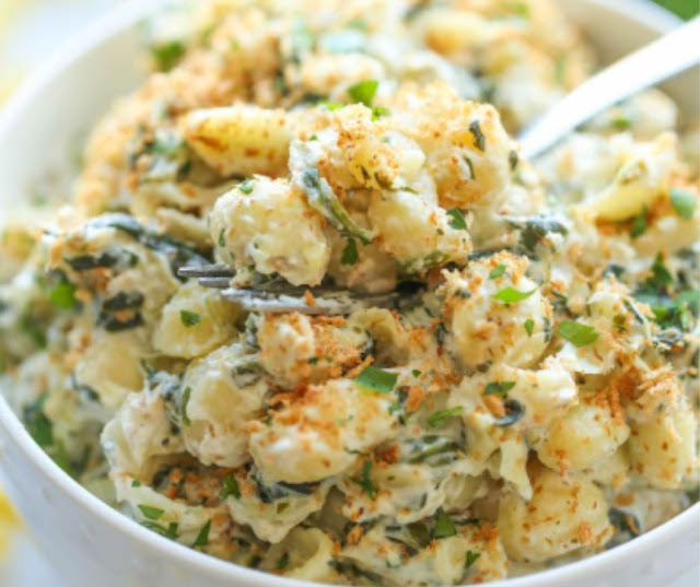 Spinach And Artichoke Mac And Cheese Spinach And Artichoke Mac And Cheese