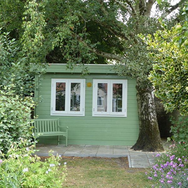 Shedworking: Choosing a paint colour for your garden office