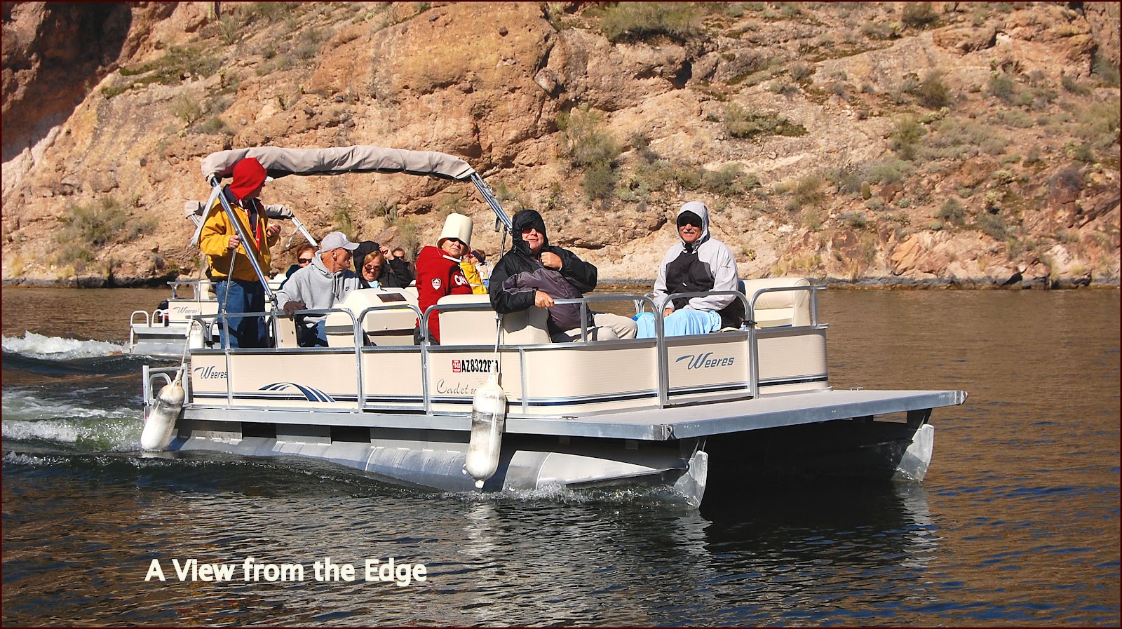 A View from the Edge: Pontooning on Canyon Lake