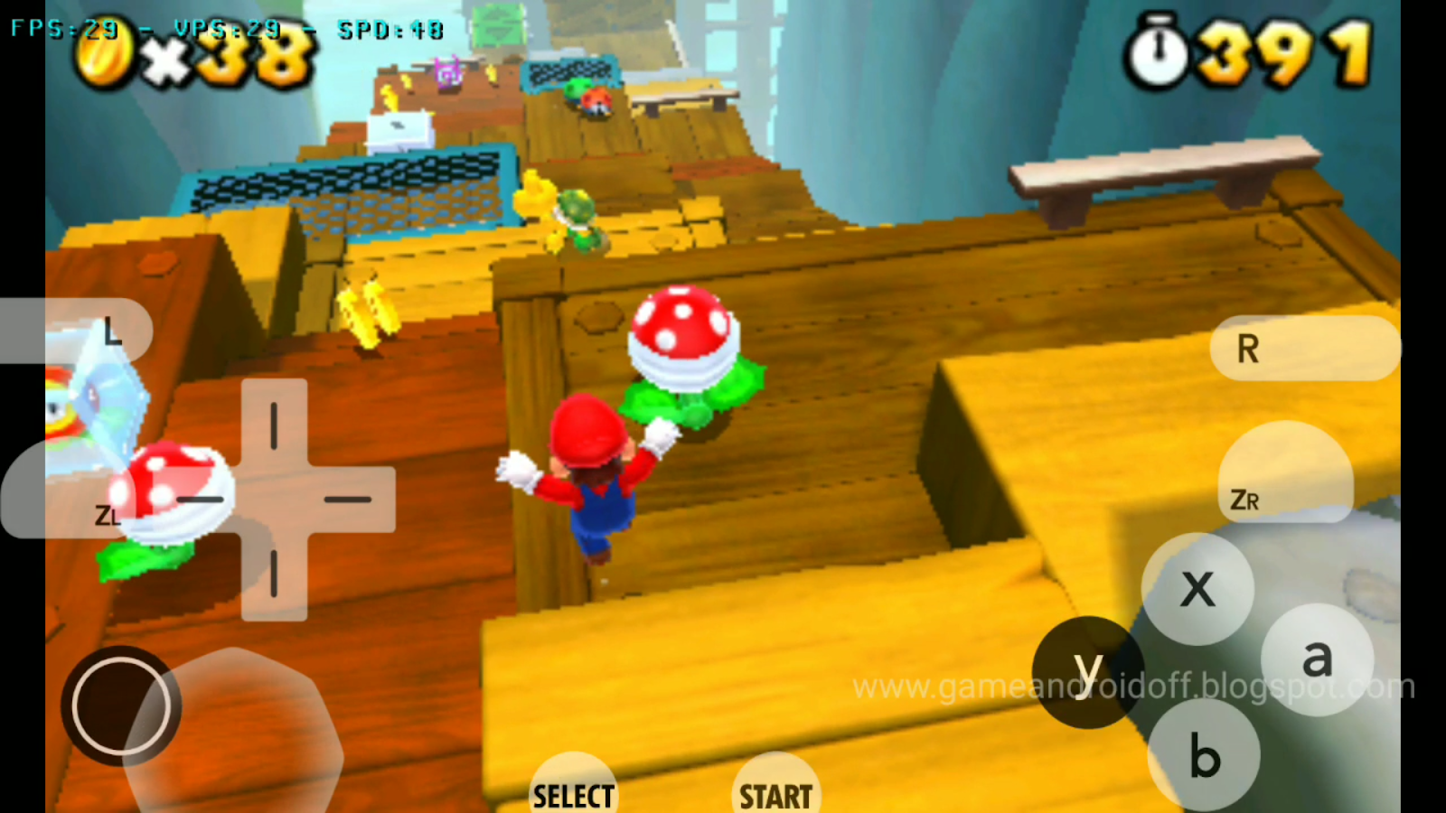 super mario 3d land emulator online