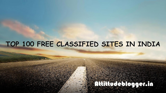 TOP 100 FREE CLASSIFIED SITES IN INDIA