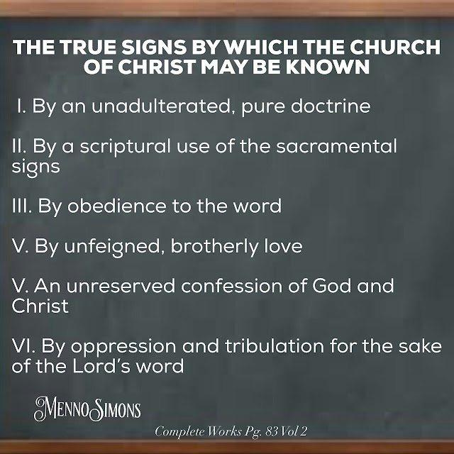 operation noahs ark signs of a true church menno simons the word works church