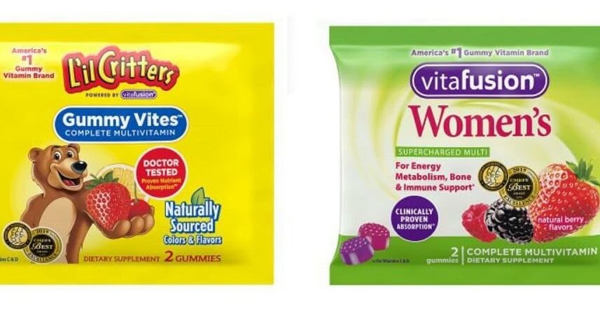 FREE L'il Critters Gummy Vites & Vitafusion Women's ...