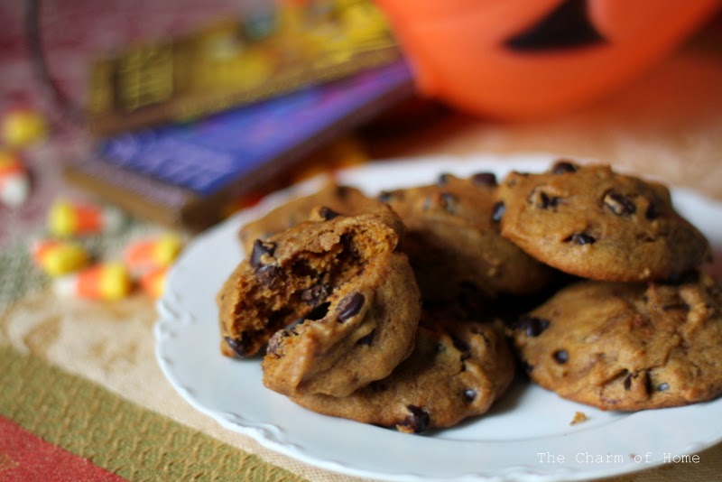 The Charm of Home: Lily&amp;#39;s Chocolates and Pumpkin Chocolate Chip Cookies