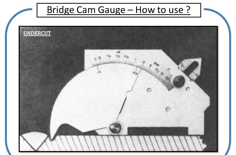 What Is the Bridge Cam Gauge and How Do I Use It? Welding Guage