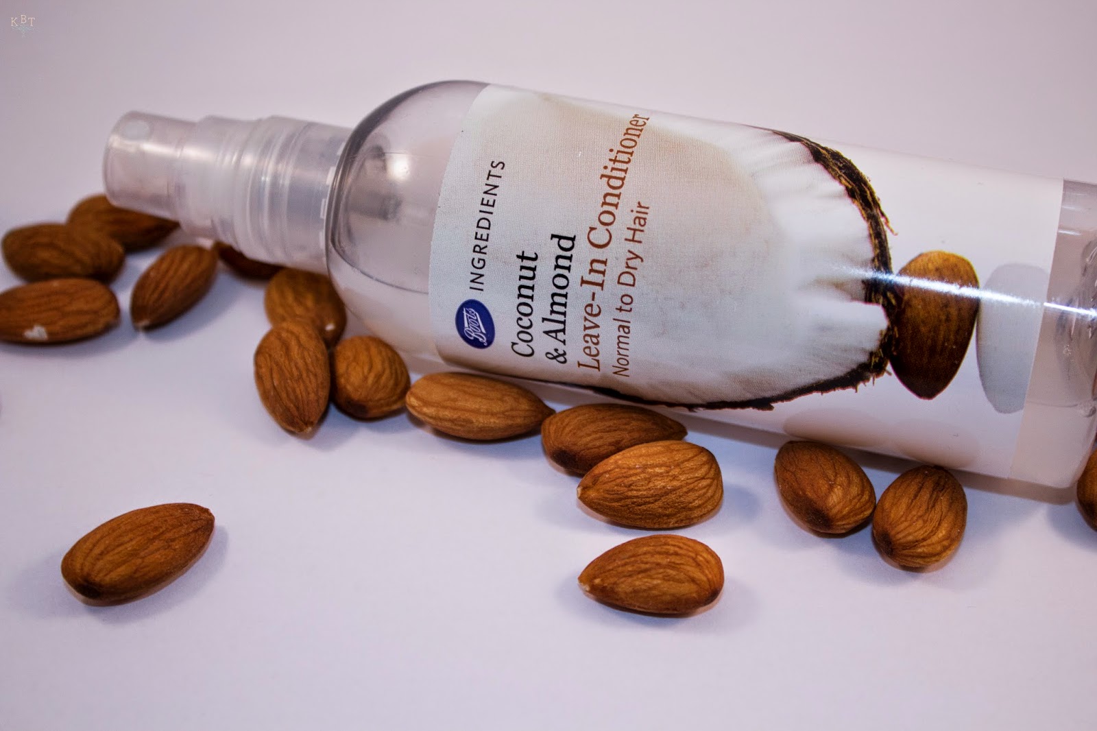 Boots Ingredients Coconut & Almond LeaveIn Conditioner and a Hero for