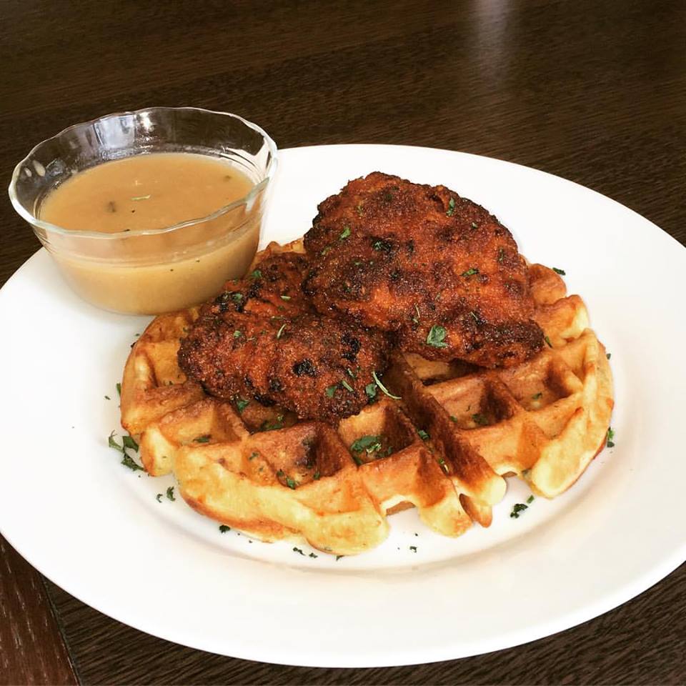 Cheftainment Spicy Chicken & Waffles