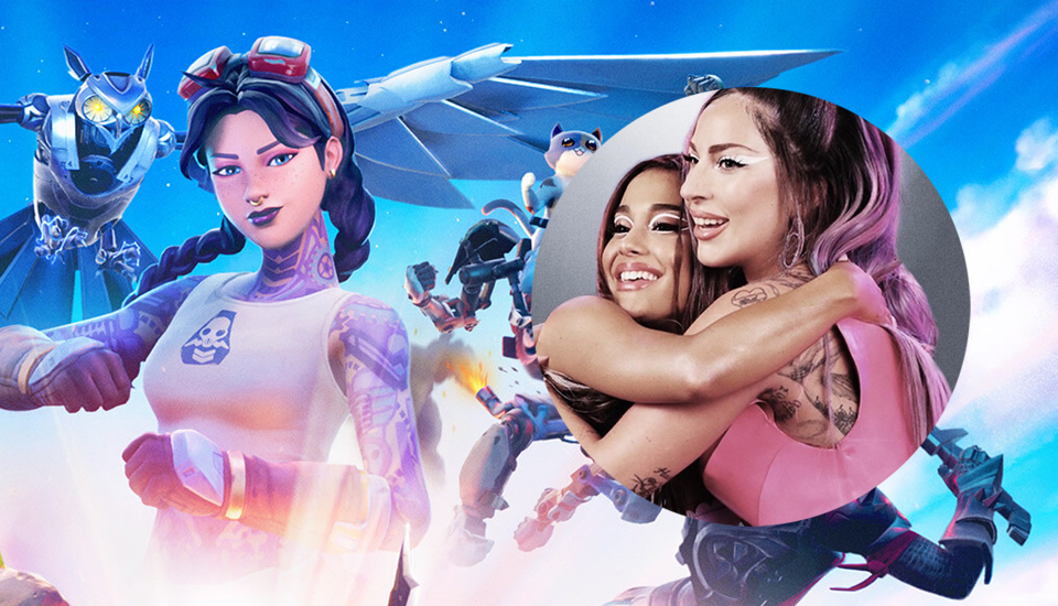 "Rain On Me" suena en la nueva actualización de Fortnite Lady Gaga