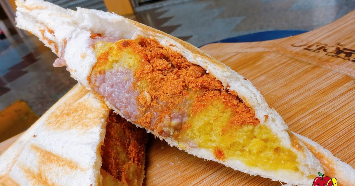 [食記] 江湖吐司 創意打拋豬口味 地芋吐司綿密地