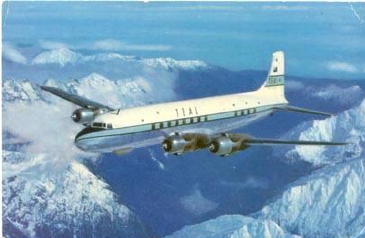 AIR NEW ZEALAND's FLIGHT ENGINEERS DOUGLAS DC6