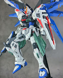 MG 1/100 Freedom Gundam by worksluce