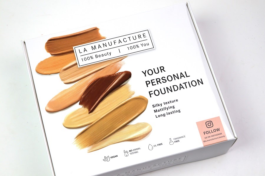 Glam & Shine Beautyblog LA MANUFACTURE YOUR PERSONAL FOUNDATIONKIT