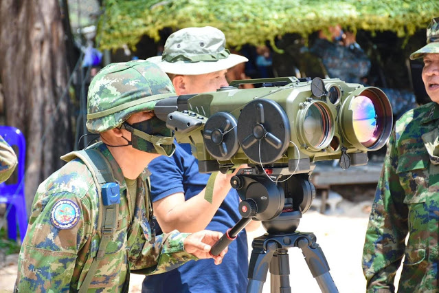 FDRA Fuerza Naval Tailandia Infantería de marina se entrena con sus