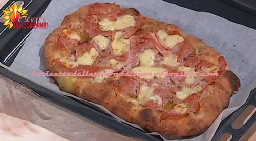 Pizza crostino ricetta Fulvio Marino da É sempre mezzogiorno