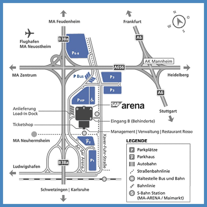 Sap Arena Sitzplan
