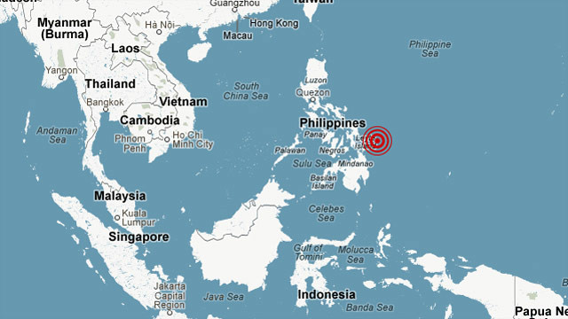 TERREMOTO DE MAGNITUDE 7,2 ATINGE FILIPINAS E GERA ALERTA DE TSUNAMI