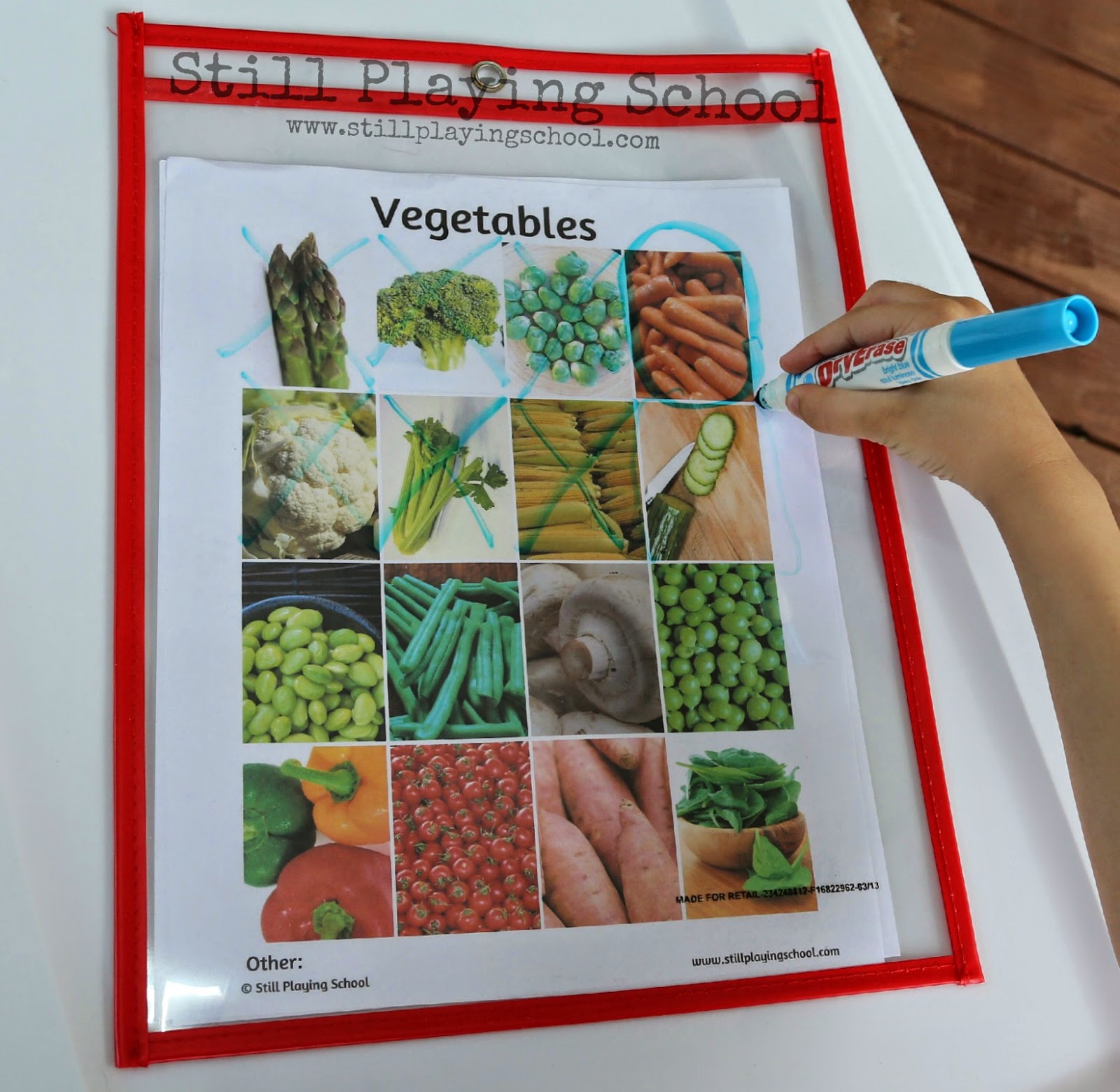 Visual Grocery Lists for Kids | Still Playing School