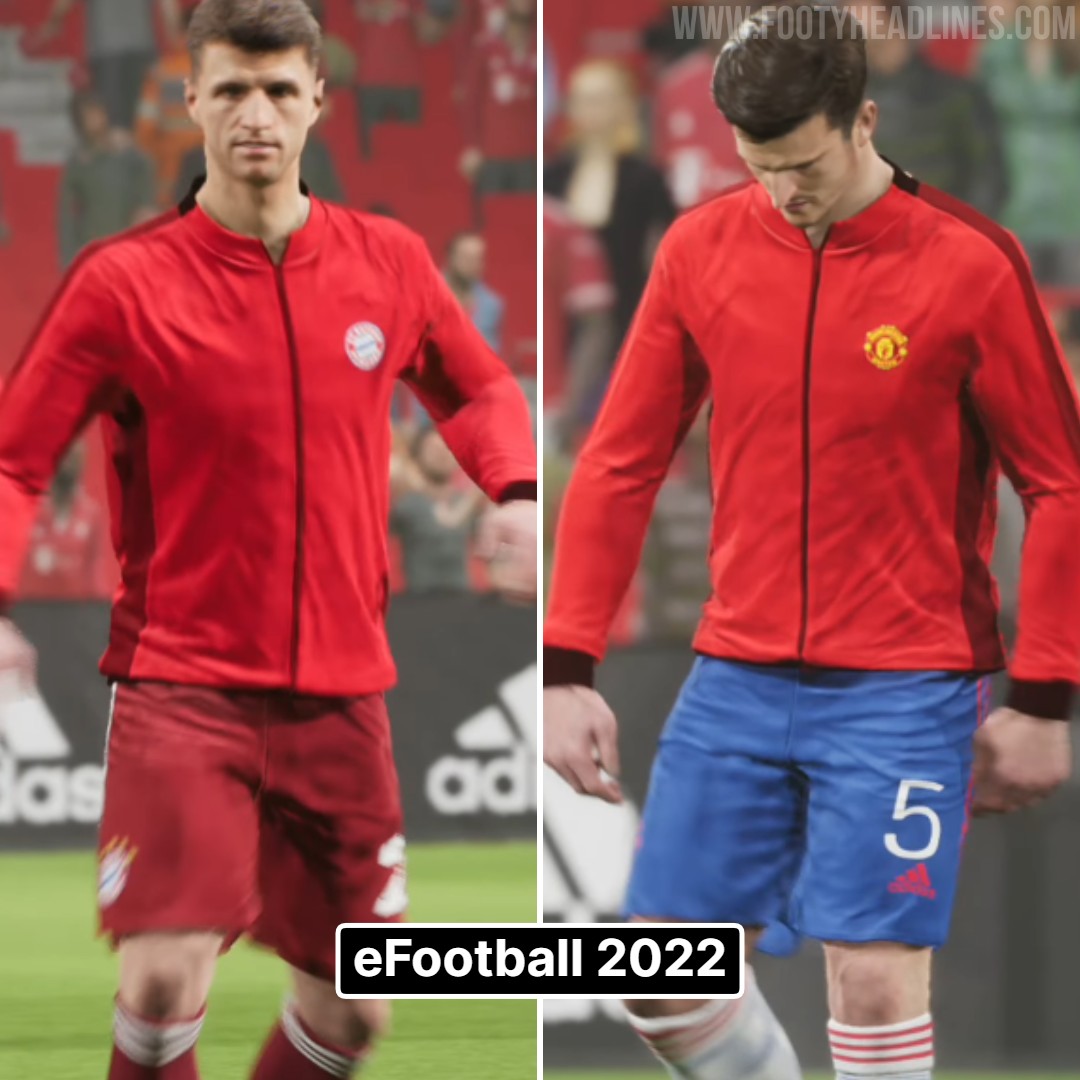 AllNew Anthem Jackets In FIFA 22 & eFootball 2022 Are Very Generic
