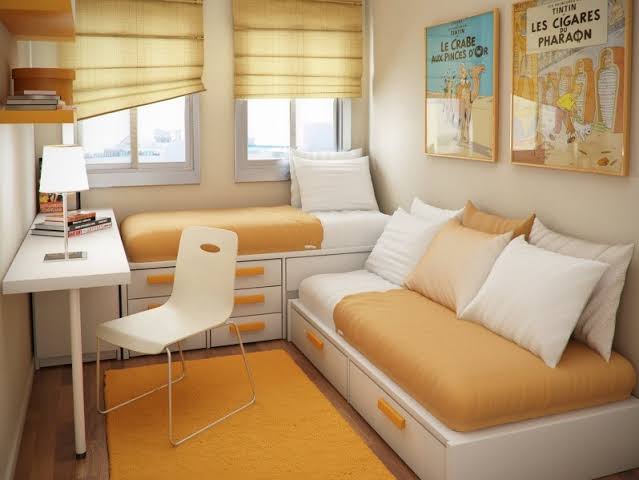 Simple Small Bedroom Arrangement Ideas,Simple Pooja Room Furniture Design