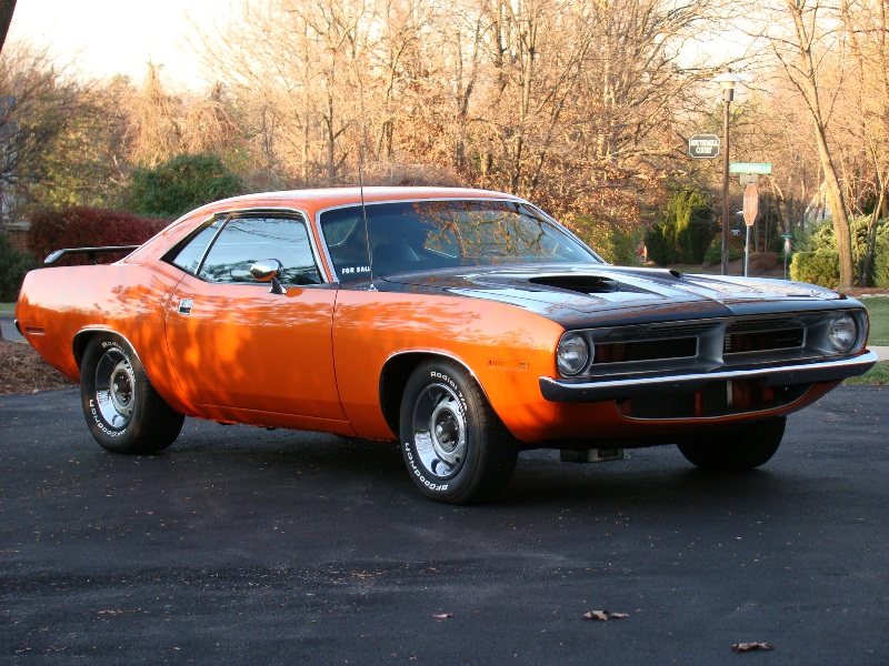 The Hottest Muscle Cars In the World: 1970 Plymouth Barracuda