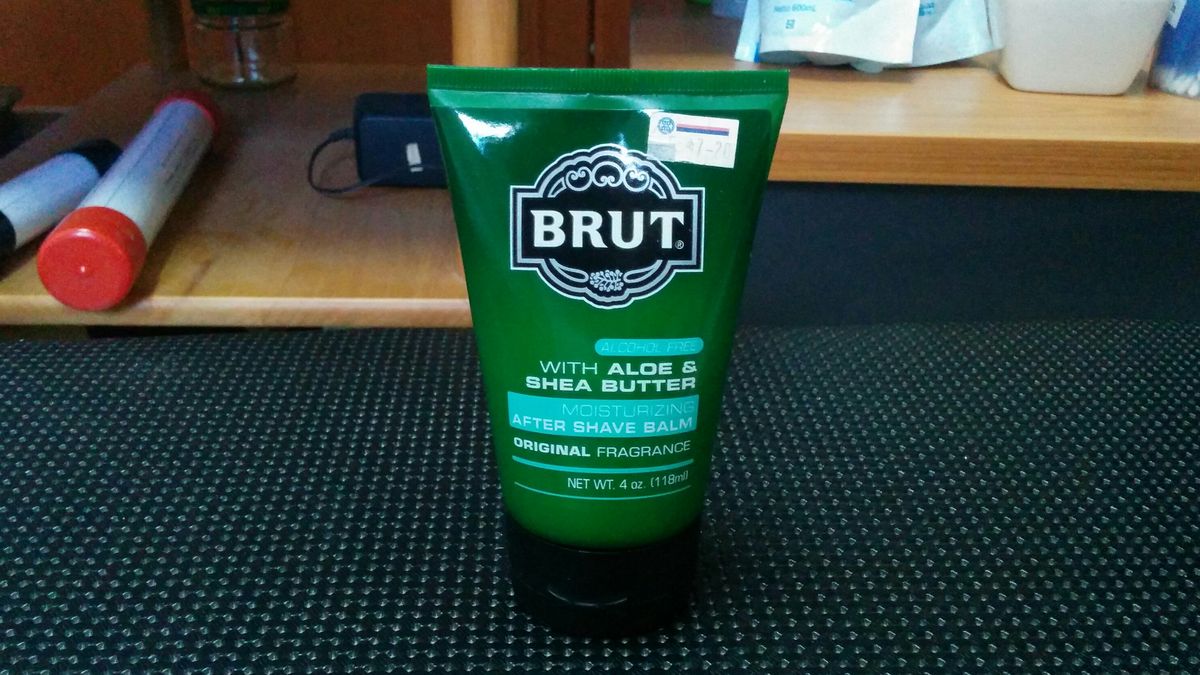 Brut Moisturizing After Shave Balm with Aloe & Shea Butter (Original