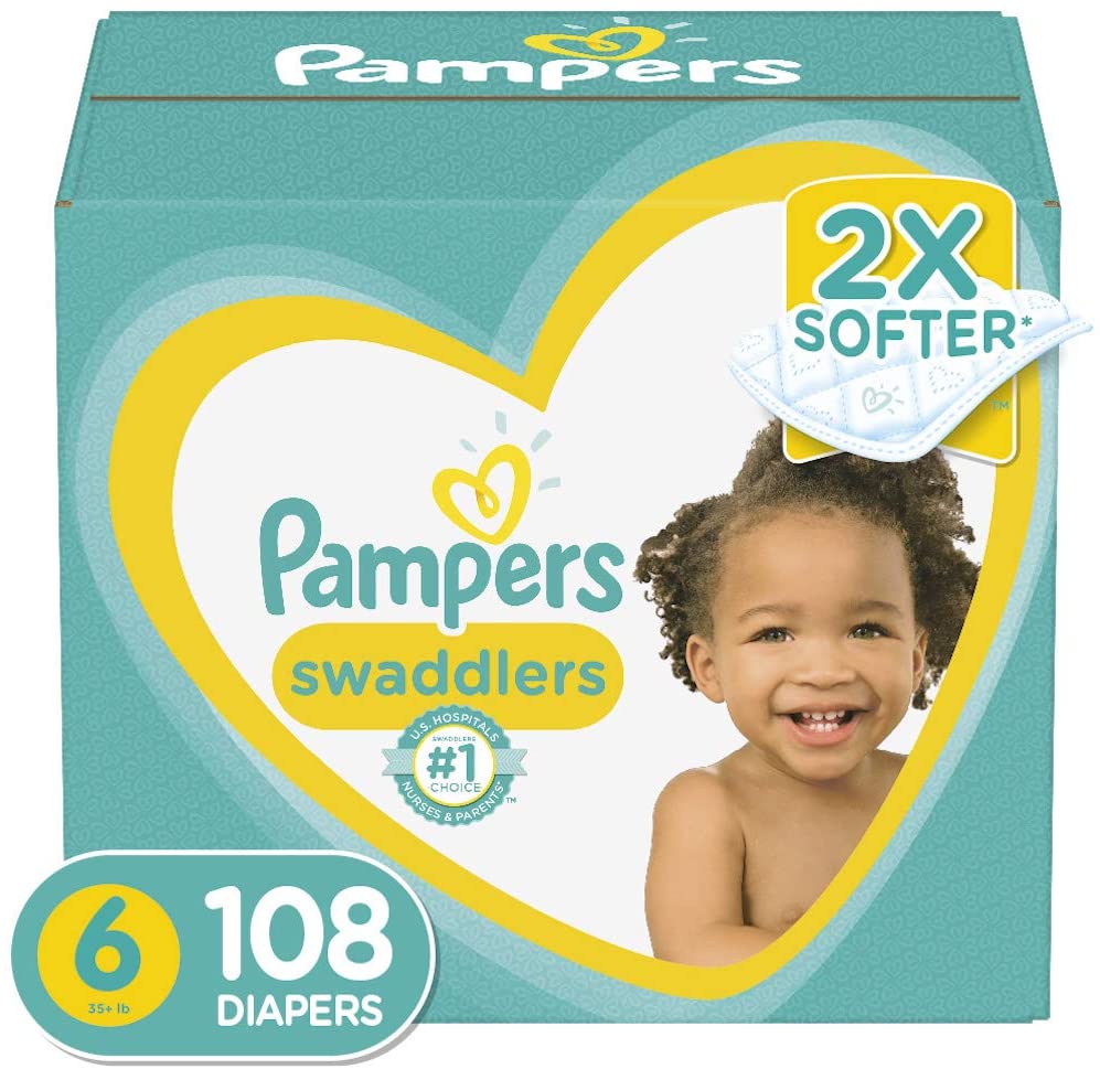Kids Dealz Up to 28 off Pampers Swaddlers Diapers at Amazon