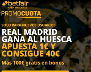 betfair promocuota Real Madrid gana Huesca 31 octubre 2020 betfair promocuota Real Madrid gana Huesca 31 octubre 2020