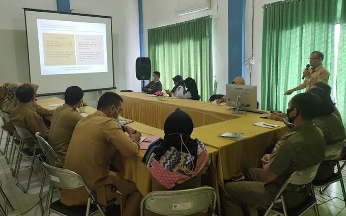 DISPERKIMTAN ikuti Coaching Clinic Kegiatan UKP yang dilaksanakan BKPSDM Barito Selatan