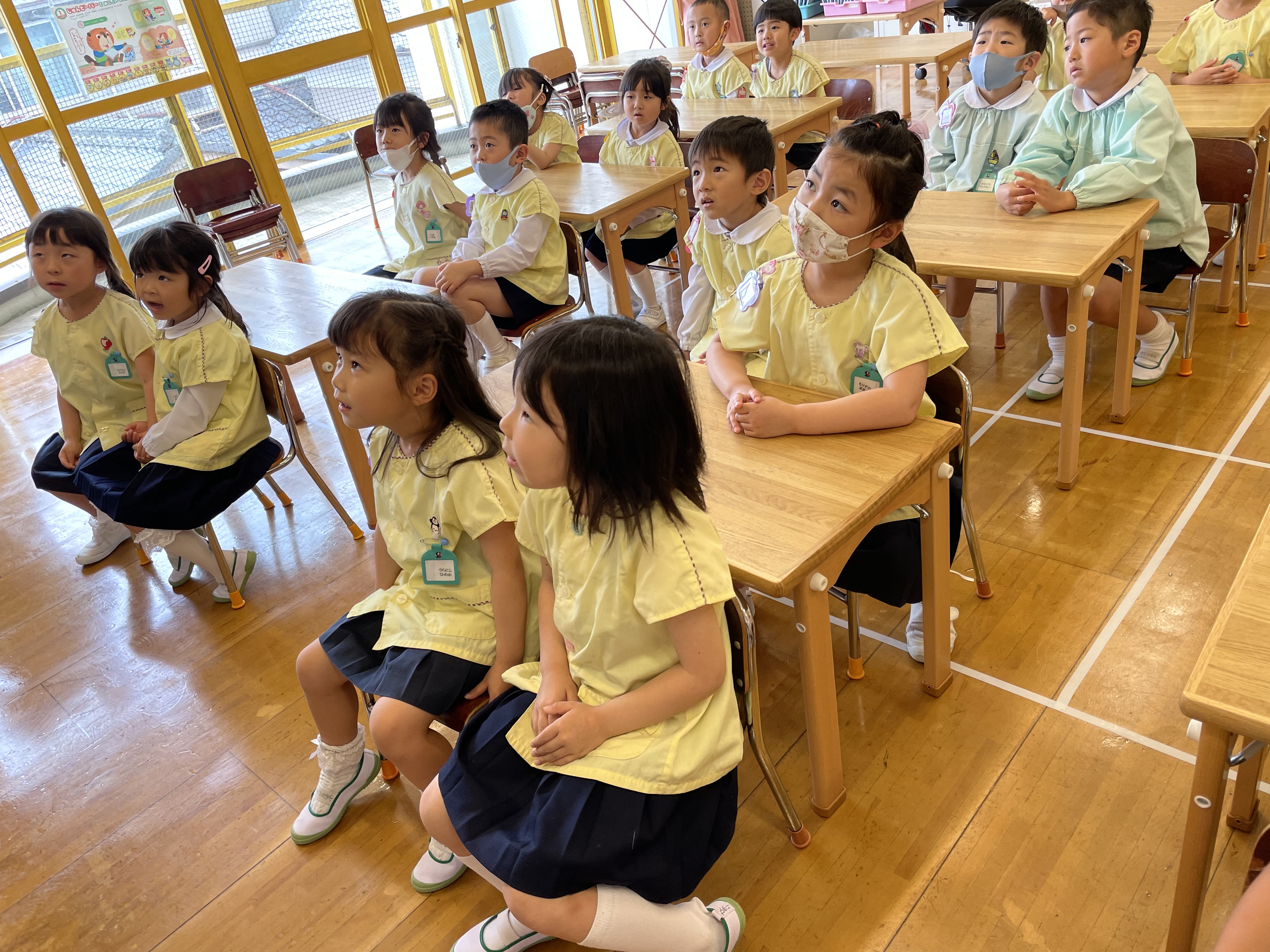 せいか幼稚園blog ５歳児 マーチング曲 楽器発表