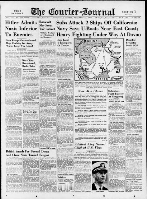 Courier-Journal, 21 December 1941 worldwartwo.filminspector.com