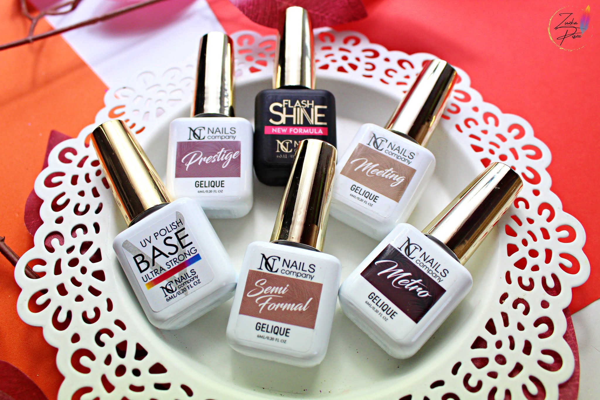 Jesienne stylizacje paznokci lakierami NC Nails Company