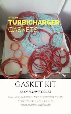 Gasket Kit for Turbocharger, MAN Engine Turbocharger, repair kit for turbocharger