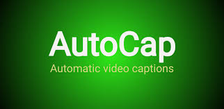 AutoCap APK - automatic video captions and subtitles For Android