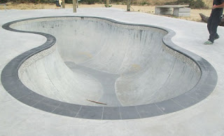 backyard skateboard bowl
