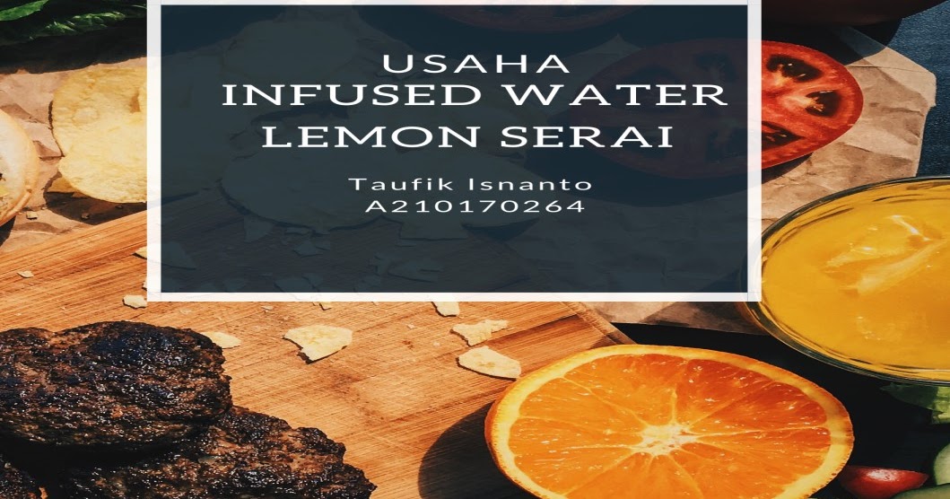 USAHA MINUMAN INFUSED WATER LEMON SERAI Taufik's